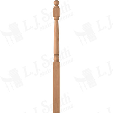 L.J. Smith 3-1/4" Long Utility Newel · LJ-4182BT-AL — stair parts selection with LeviArs Design & Remodeling