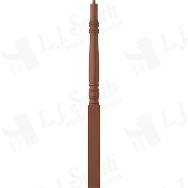 L.J. Smith 3-1/4" Long Utility Newel · LJ-4274-C — stair parts selection with LeviArs Design & Remodeling