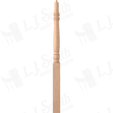 L.J. Smith 3-1/4" Long Utility Newel · LJ-4274-H — stair parts selection with LeviArs Design & Remodeling