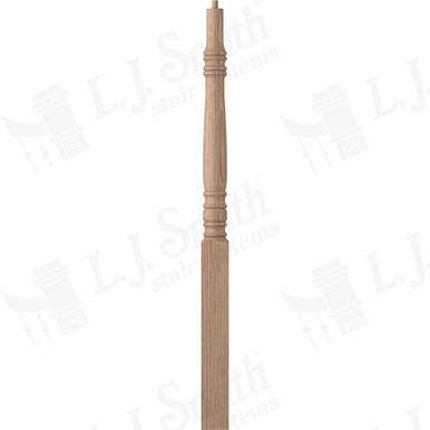 L.J. Smith 3-1/4" Long Utility Newel · LJ-4274-HK — stair parts selection with LeviArs Design & Remodeling