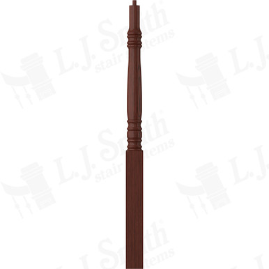 L.J. Smith 3-1/4" Long Utility Newel · LJ-4274-MH — stair parts selection with LeviArs Design & Remodeling