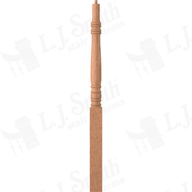 L.J. Smith 3-1/4" Long Utility Newel · LJ-4274-O — stair parts selection with LeviArs Design & Remodeling