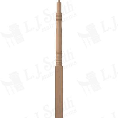 L.J. Smith 3-1/4" Long Utility Newel · LJ-4274-P — stair parts selection with LeviArs Design & Remodeling