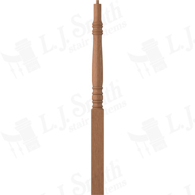 L.J. Smith 3-1/4" Long Utility Newel · LJ-4274-WO — stair parts selection with LeviArs Design & Remodeling