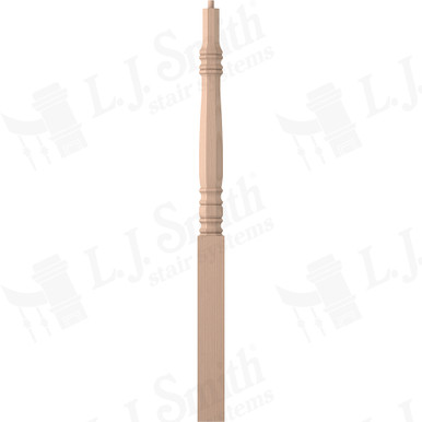 L.J. Smith 3-1/4" Long Utility Newel · LJ-42748-M — stair parts selection with LeviArs Design & Remodeling