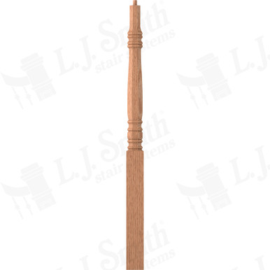 L.J. Smith 3-1/4" Long Utility Newel · LJ-42748-O — stair parts selection with LeviArs Design & Remodeling