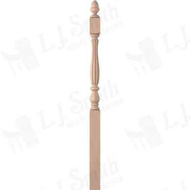 L.J. Smith 3-1/4" Long Utility Newel · LJB-3942-B — stair parts selection with LeviArs Design & Remodeling