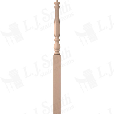 L.J. Smith 3-1/4" Long Utility Newel · LJF-3914-M — stair parts selection with LeviArs Design & Remodeling