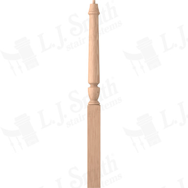 L.J. Smith 3-1/4" Long Utility Newel · LJP-3014-H — stair parts selection with LeviArs Design & Remodeling