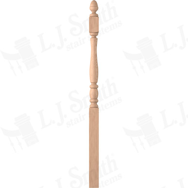 L.J. Smith 3-1/4" Long Utility Newel · LJP-3242-H — stair parts selection with LeviArs Design & Remodeling