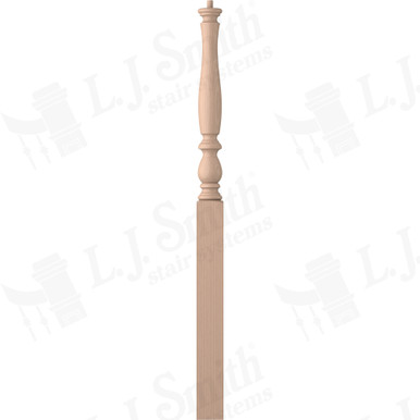 L.J. Smith 3-1/4" Long Utility Newel · LJP-3914-M — stair parts selection with LeviArs Design & Remodeling