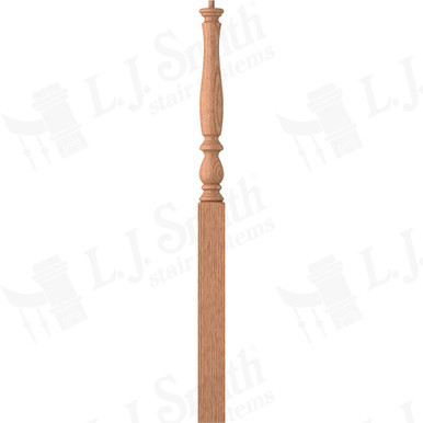 L.J. Smith 3-1/4" Long Utility Newel · LJP-3914-O — stair parts selection with LeviArs Design & Remodeling