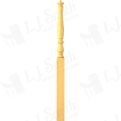L.J. Smith 3-1/4" Long Utility Newel · LJP-3914-YP — stair parts selection with LeviArs Design & Remodeling
