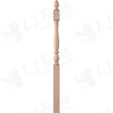 L.J. Smith 3-1/4" Long Utility Newel · LJP-3942-M — stair parts selection with LeviArs Design & Remodeling