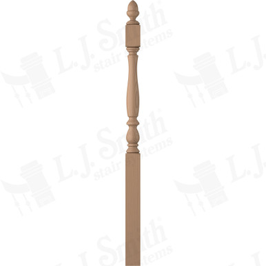 L.J. Smith 3-1/4" Long Utility Newel · LJP-3942-P — stair parts selection with LeviArs Design & Remodeling