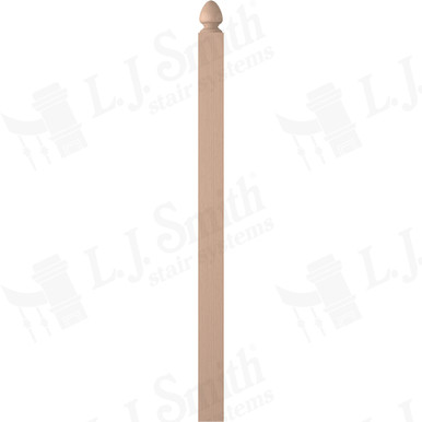 L.J. Smith 3-1/4" Second Floor Landing Newel · LJ-4005-M — stair parts selection with LeviArs Design & Remodeling