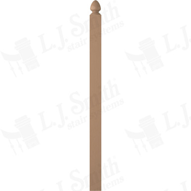 L.J. Smith 3-1/4" Second Floor Landing Newel · LJ-4005-P — stair parts selection with LeviArs Design & Remodeling