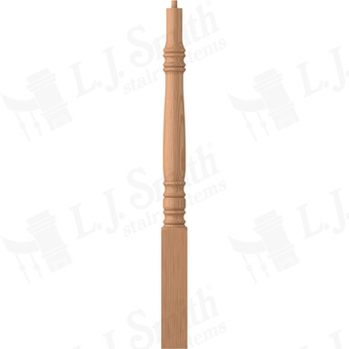 L.J. Smith 3-1/4" Short Utility Newel · LJ-4270-AL — stair parts selection with LeviArs Design & Remodeling