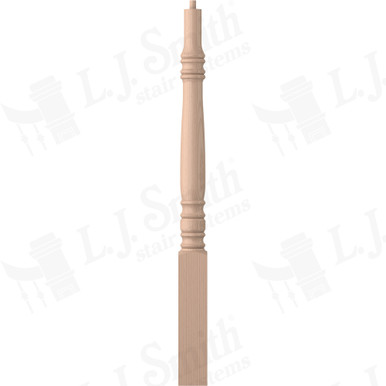 L.J. Smith 3-1/4" Short Utility Newel · LJ-4270-M — stair parts selection with LeviArs Design & Remodeling