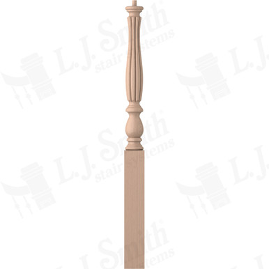 L.J. Smith 3-1/4" Short Utility Newel · LJB-3910-M — stair parts selection with LeviArs Design & Remodeling