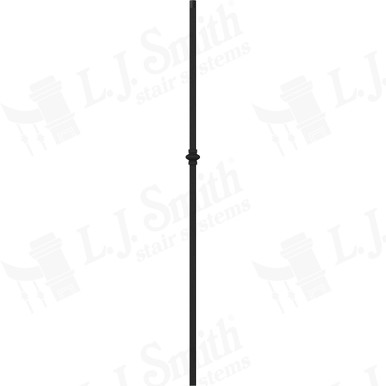 L.J. Smith 3/4" Hollow Iron Baluster · LIH-MG1KNUC44-SB — stair parts selection with LeviArs Design & Remodeling