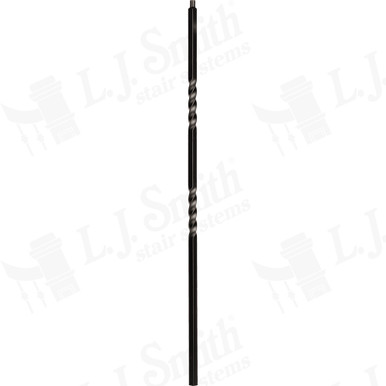 L.J. Smith 3/4" Hollow Iron Baluster · LIH-MG2TW44-LSB — stair parts selection with LeviArs Design & Remodeling