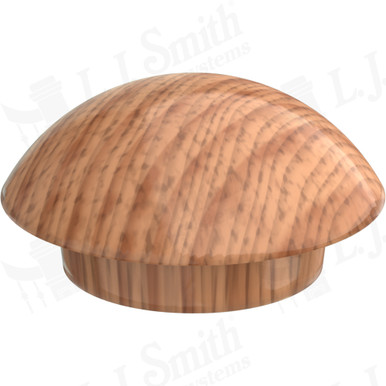L.J. Smith 3/8" Button Wood Plug · BP-OA-38 — stair parts selection with LeviArs Design & Remodeling