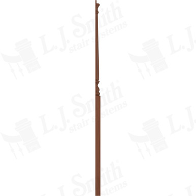 L.J. Smith 3" Half Intermediate Landing Newel · LJ-4015 1/2-C — stair parts selection with LeviArs Design & Remodeling