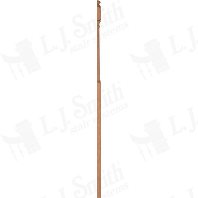 L.J. Smith 3" Half Intermediate Landing Newel · LJ-4055 1/2-O — stair parts selection with LeviArs Design & Remodeling