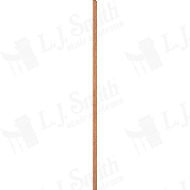 L.J. Smith 3" Half Intermediate Landing Newel · LJ-4111 1/2-O — stair parts selection with LeviArs Design & Remodeling