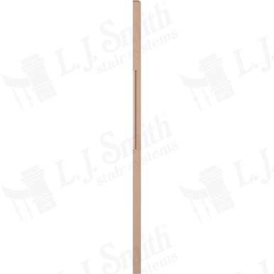 L.J. Smith 3" Half Intermediate Landing Newel · LJF-4111 1/2-M — stair parts selection with LeviArs Design & Remodeling