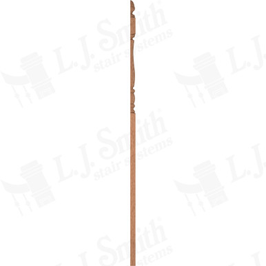 L.J. Smith 3" Half Intermediate Landing Newel · LJP-3258 1/2-O — stair parts selection with LeviArs Design & Remodeling