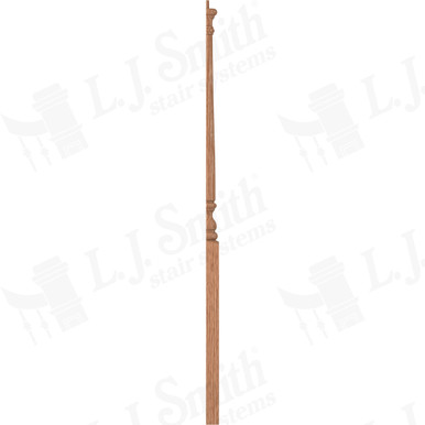 L.J. Smith 3" Half Long Utility Newel · LJ-4014 1/2-O — stair parts selection with LeviArs Design & Remodeling