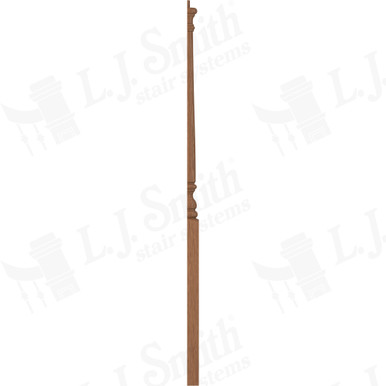 L.J. Smith 3" Half Long Utility Newel · LJ-4014 1/2-WO — stair parts selection with LeviArs Design & Remodeling