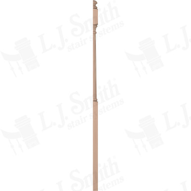 L.J. Smith 3" Half Long Utility Newel · LJ-4042 1/2-B — stair parts selection with LeviArs Design & Remodeling