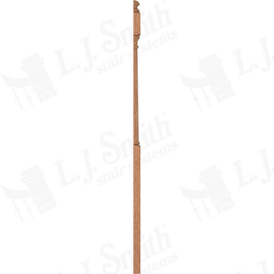 L.J. Smith 3" Half Long Utility Newel · LJ-4042 1/2-O — stair parts selection with LeviArs Design & Remodeling