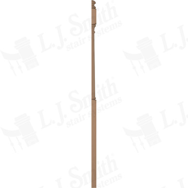 L.J. Smith 3" Half Long Utility Newel · LJ-4042 1/2-P — stair parts selection with LeviArs Design & Remodeling