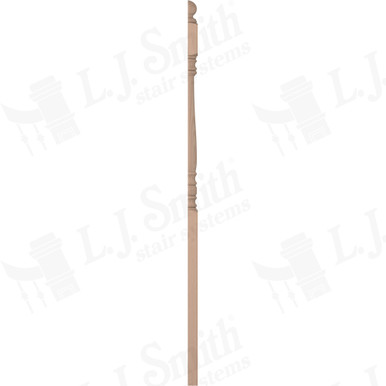 L.J. Smith 3" Half Long Utility Newel · LJ-4604 1/2-M — stair parts selection with LeviArs Design & Remodeling