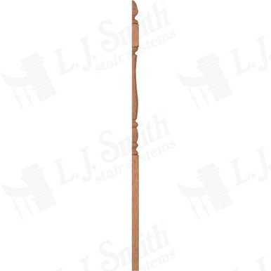 L.J. Smith 3" Half Long Utility Newel · LJF-3242 1/2-O — stair parts selection with LeviArs Design & Remodeling