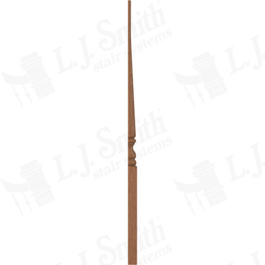 L.J. Smith 3" Half Pin Top Newel · LJ-4013PT 1/2-WO — stair parts selection with LeviArs Design & Remodeling