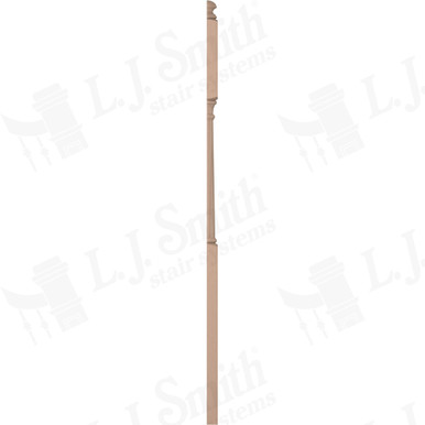 L.J. Smith 3" Half Second Floor Landing Newel · LJ-4045 1/2-M — stair parts selection with LeviArs Design & Remodeling
