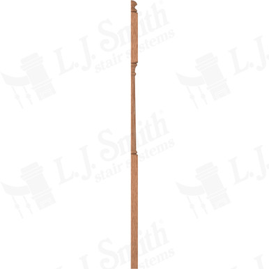 L.J. Smith 3" Half Second Floor Landing Newel · LJ-4045 1/2-O — stair parts selection with LeviArs Design & Remodeling
