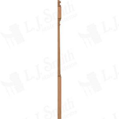 L.J. Smith 3" Half Short Utility Newel · LJ-4040 1/2-AL — stair parts selection with LeviArs Design & Remodeling