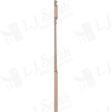 L.J. Smith 3" Half Short Utility Newel · LJ-4040 1/2-B — stair parts selection with LeviArs Design & Remodeling