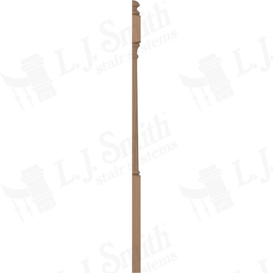 L.J. Smith 3" Half Short Utility Newel · LJ-4040 1/2-P — stair parts selection with LeviArs Design & Remodeling
