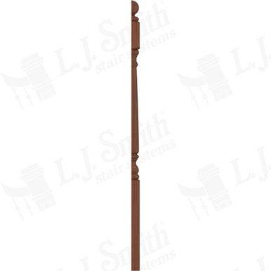 L.J. Smith 3" Half Short Utility Newel · LJ-4150 1/2-C — stair parts selection with LeviArs Design & Remodeling