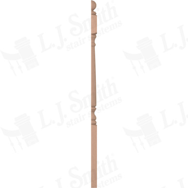 L.J. Smith 3" Half Short Utility Newel · LJ-4150 1/2-HM — stair parts selection with LeviArs Design & Remodeling