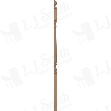 L.J. Smith 3" Half Short Utility Newel · LJ-4150 1/2-P — stair parts selection with LeviArs Design & Remodeling