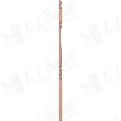L.J. Smith 3" Half Short Utility Newel · LJ-4600 1/2-B — stair parts selection with LeviArs Design & Remodeling