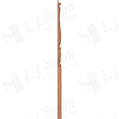 L.J. Smith 3" Half Short Utility Newel · LJF-3210 1/2-O — stair parts selection with LeviArs Design & Remodeling